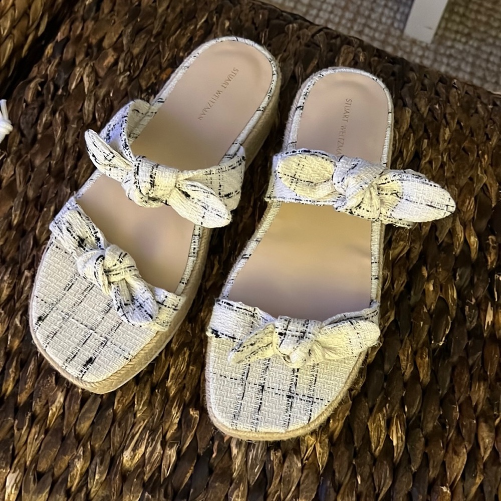 Never Worn! Stuart Weitzman Espadrilles - image 1